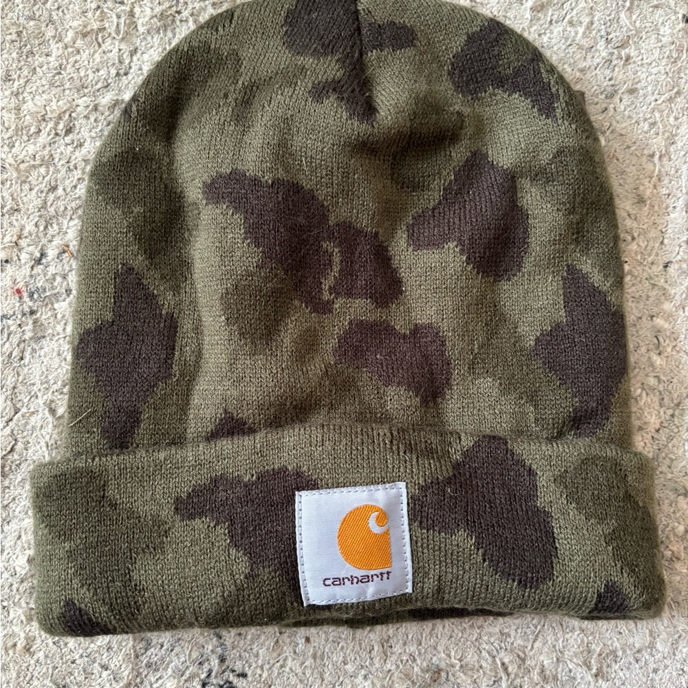 Carhartt Camo Beanie